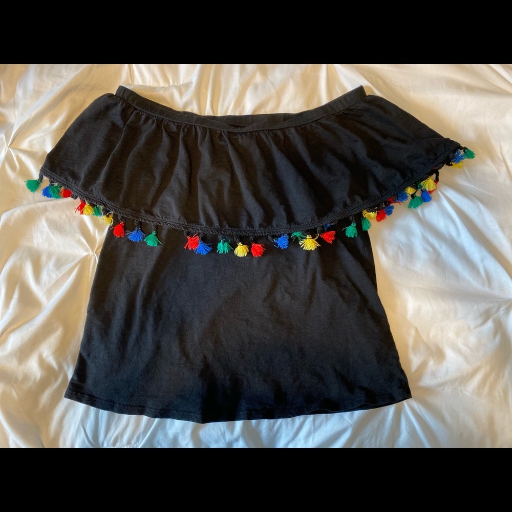 Off the shoulder shirt by Velvet